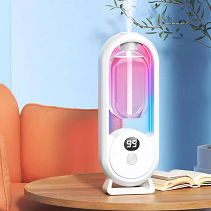 SCENTORA – Dispositivo di profumazione da parete ricaricabile con erogazione a intervallo e display