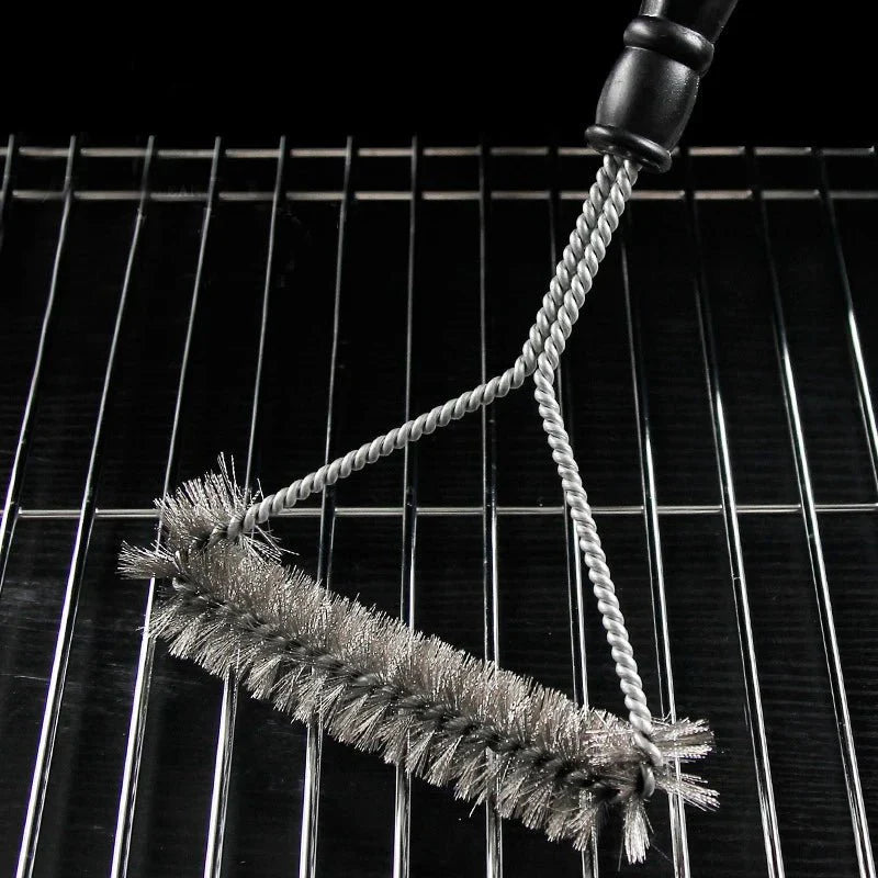 FLAMEBRUSH – Spazzola in acciaio inossidabile per la pulizia della griglia da barbecue