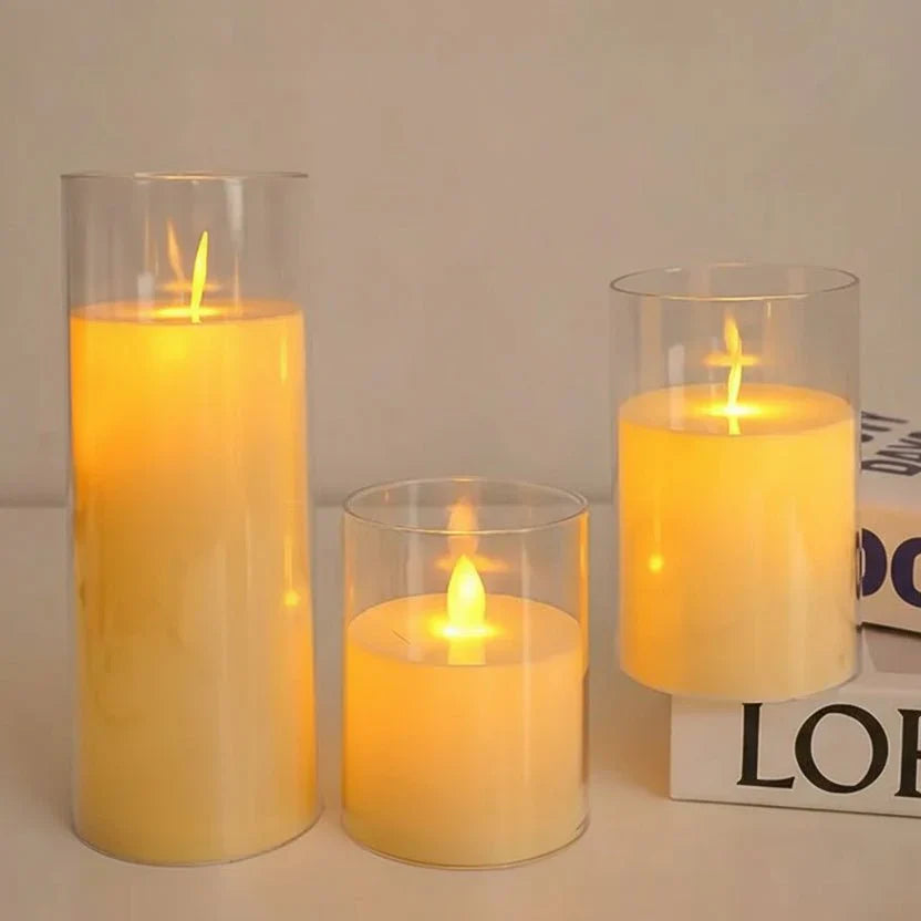 LUMICANDLE – Candela LED ricaricabile per l'illuminazione atmosferica