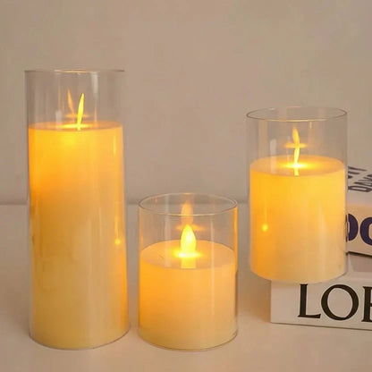 LUMICANDLE – Candela LED ricaricabile per l'illuminazione atmosferica