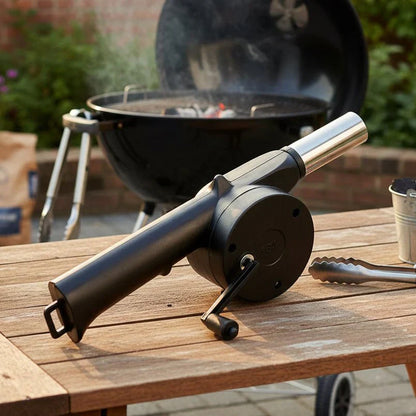 FIREBLOW – Soffiatore manuale portatile per barbecue a carbone