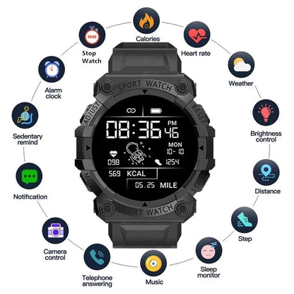 Rassivo | orologio intelligente Bluetooth con monitoraggio della salute
