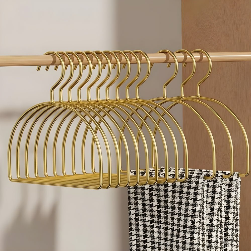 ORNÉRA – Organizzatori per sciarpe a forma curva e antiscivoli, set da 4 per una conservazione ordinata