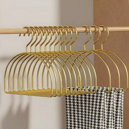 ORNÉRA – Organizzatori per sciarpe a forma curva e antiscivoli, set da 4 per una conservazione ordinata