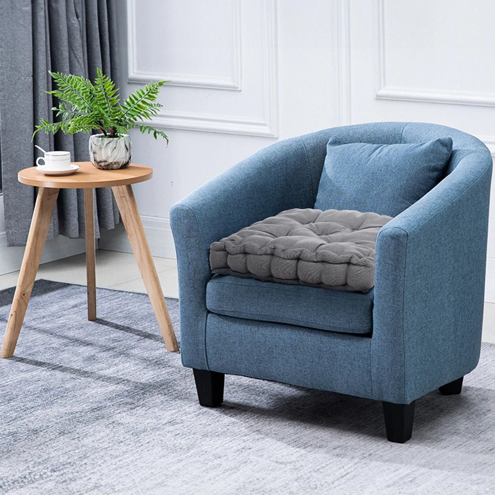 SQUARIA – Cuscino per seduta quadrato con manico per comfort stabile
