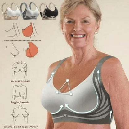 CURVANA – Reggiseno senza ferretto per comfort e sostegno durante tutto il giorno