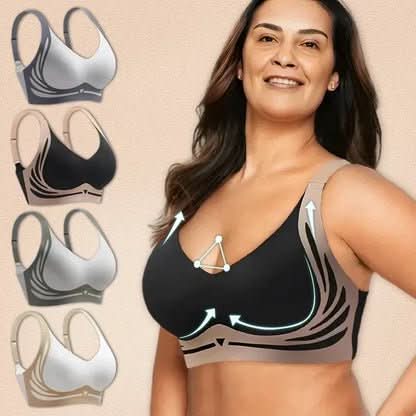 CURVANA – Reggiseno senza ferretto per comfort e sostegno durante tutto il giorno