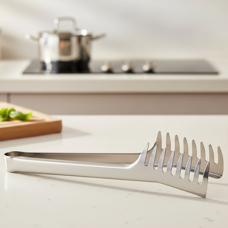 SERVEPRO – Pinze da portata ergonomiche in acciaio inossidabile per pasta e altro
