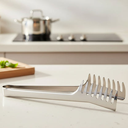 SERVEPRO – Pinze da portata ergonomiche in acciaio inossidabile per pasta e altro