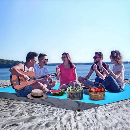 COASTLINE – Coperta da spiaggia impermeabile extragrande per uso all'aperto e per il relax
