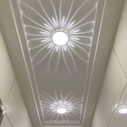 FLATGLOW – Luce LED da soffitto ultra-sottile minimalista con distribuzione equilibrata della luce