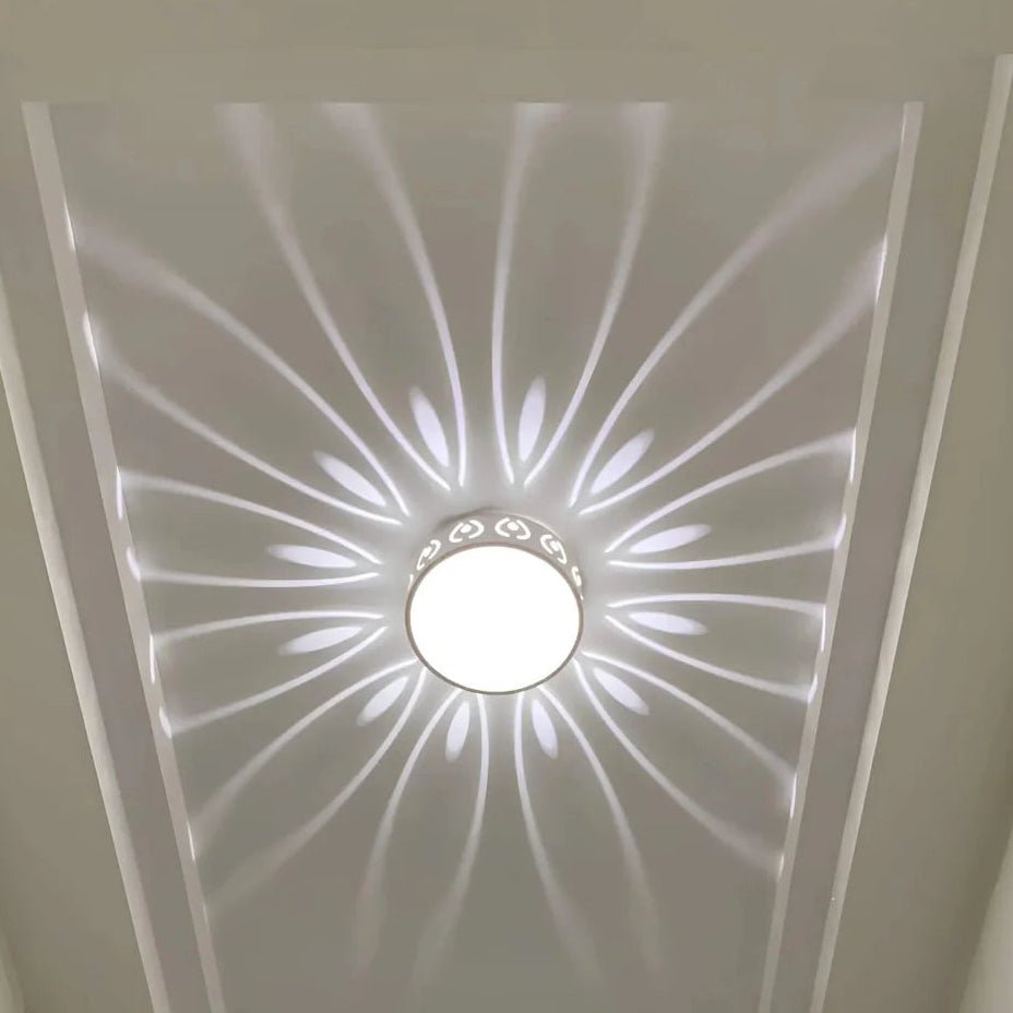 FLATGLOW – Luce LED da soffitto ultra-sottile minimalista con distribuzione equilibrata della luce