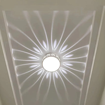 FLATGLOW – Luce LED da soffitto ultra-sottile minimalista con distribuzione equilibrata della luce