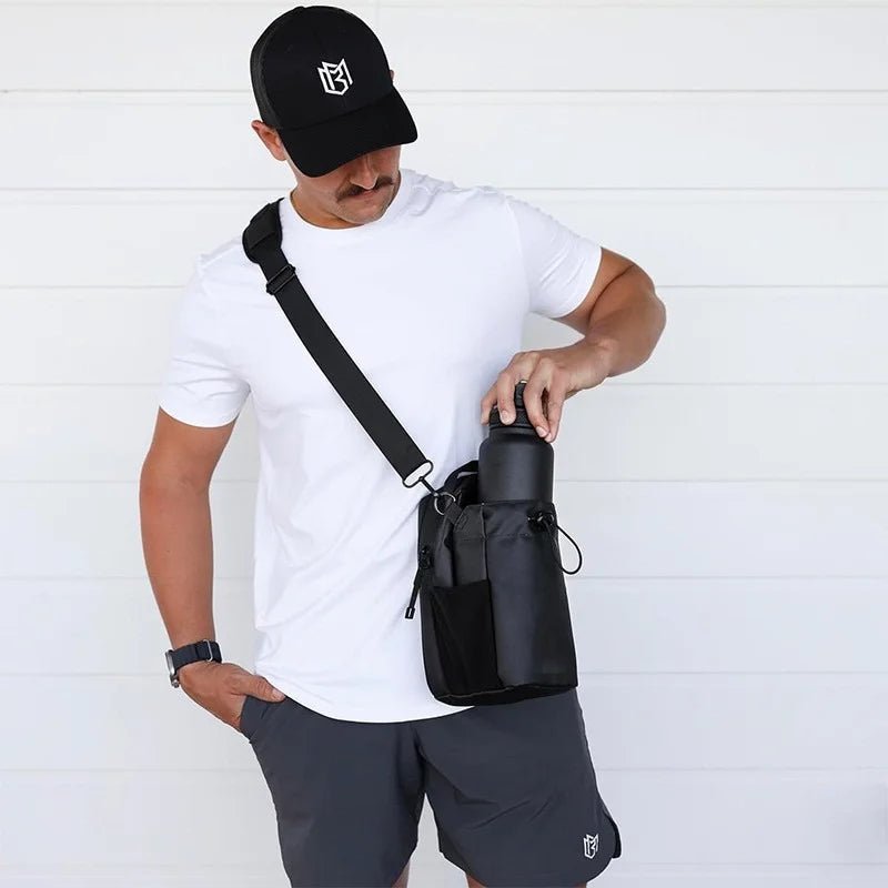MAGNEXA – Borsa magnetica per bottiglia d'acqua da fitness, a mani libere