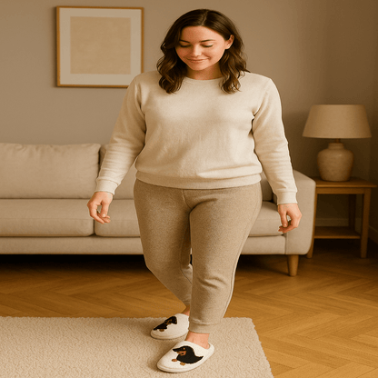 DACHTOES – Pantofole da donna accoglienti a tema bassotto – Comfort leggero per l'inverno