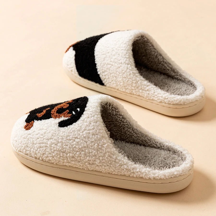 DACHTOES – Pantofole da donna accoglienti a tema bassotto – Comfort leggero per l'inverno
