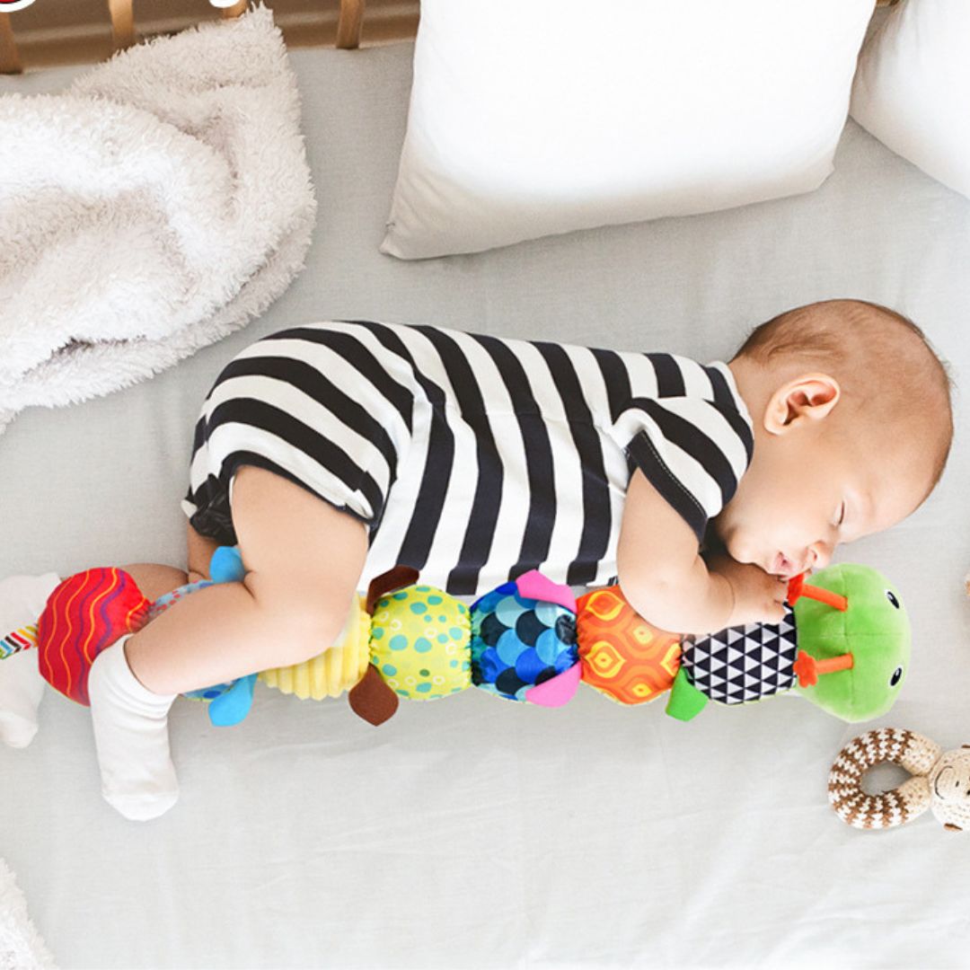 SENSAPILLAR – Bruco musicale sensoriale per lo sviluppo e il comfort del bambino