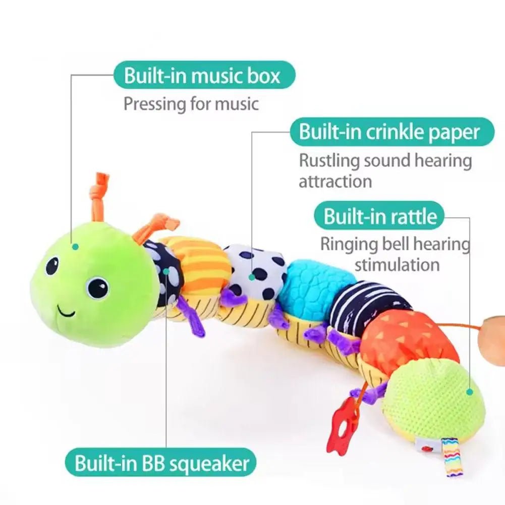 SENSAPILLAR – Bruco musicale sensoriale per lo sviluppo e il comfort del bambino