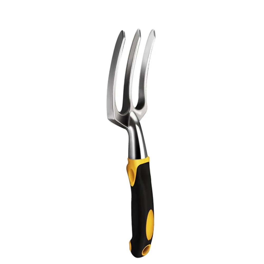 HORTEX – Set di attrezzi da giardinaggio ergonomico in acciaio inossidabile
