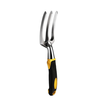 HORTEX – Set di attrezzi da giardinaggio ergonomico in acciaio inossidabile