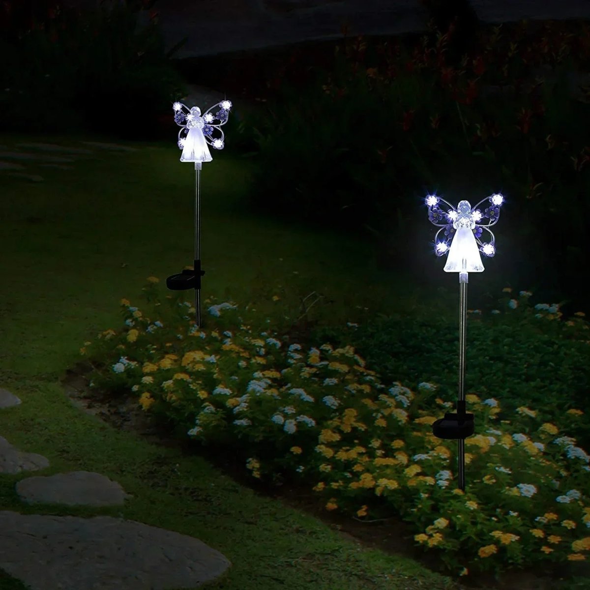SOLWING – Luce da giardino a LED con ricarica solare automatica