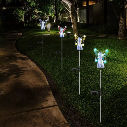 SOLWING – Luce da giardino a LED con ricarica solare automatica