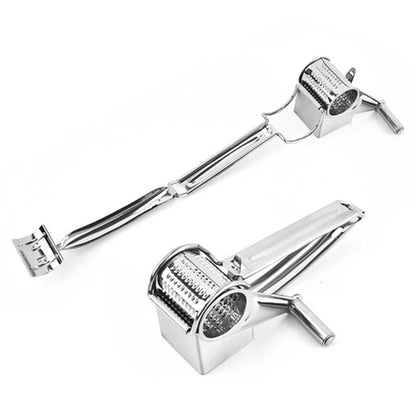 GRATE MOTION – Grattugia rotante in acciaio inossidabile per una preparazione in cucina senza sforzo