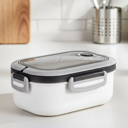 BENTOMATE – Contenitore Bento a due livelli con posate per uso quotidiano