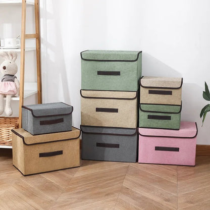 STOWORA – Scatola di stoccaggio pieghevole ecocompatibile per la casa