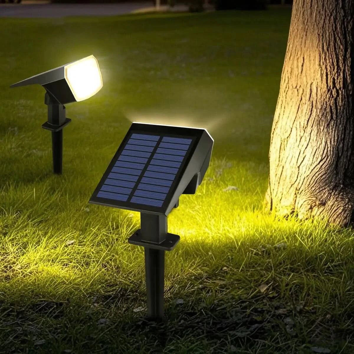 HELLWEG – Faro LED solare con batteria a lunga durata