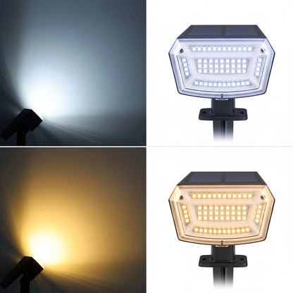HELLWEG – Faro LED solare con batteria a lunga durata