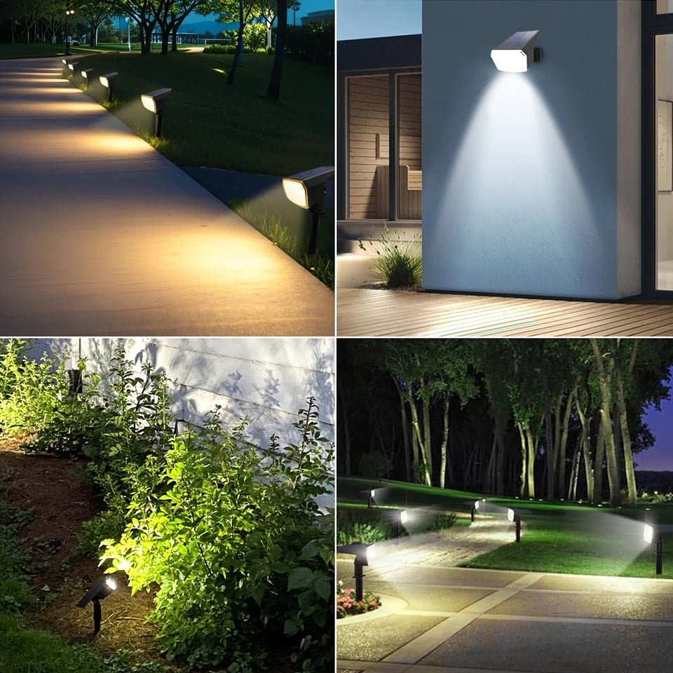 HELLWEG – Faro LED solare con batteria a lunga durata