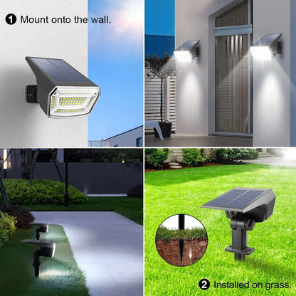 HELLWEG – Faro LED solare con batteria a lunga durata