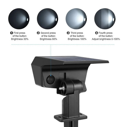 HELLWEG – Faro LED solare con batteria a lunga durata