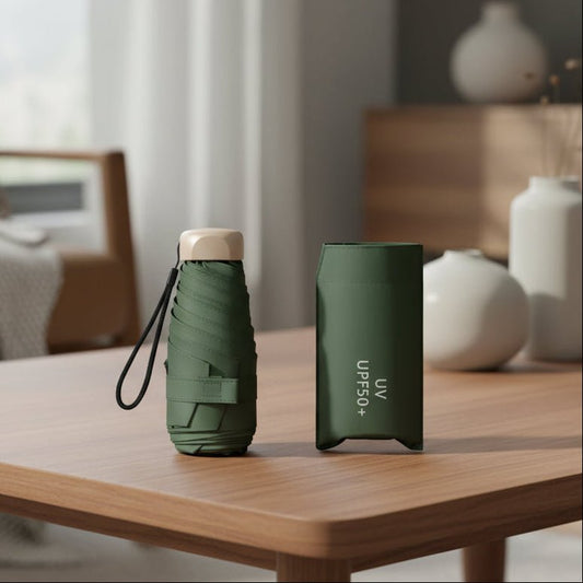 SKYPOCKET – Parasole mini ultra-compatto con protezione UV e pioggia