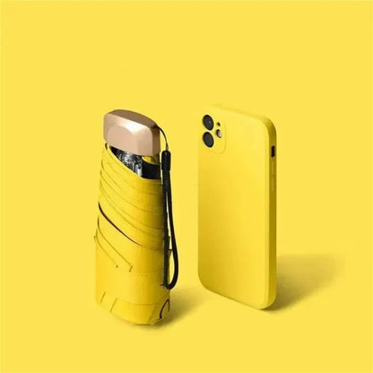SKYPOCKET – Parasole mini ultra-compatto con protezione UV e pioggia