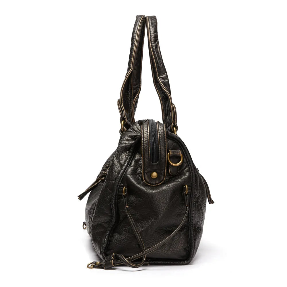 Borsa a Mano Nera per le Lezioni - RACHEL