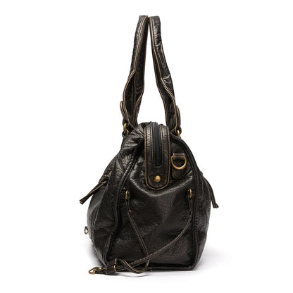 Borsa a Mano Nera per le Lezioni - RACHEL