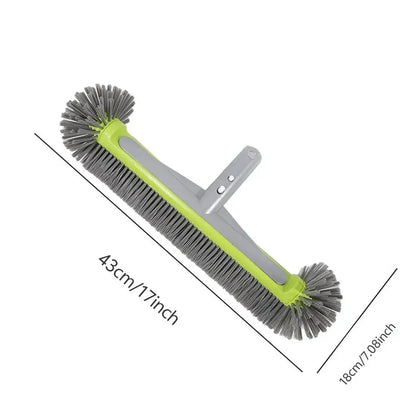 POOLBRUSH – Spazzola per piscina in alluminio per pareti e angoli