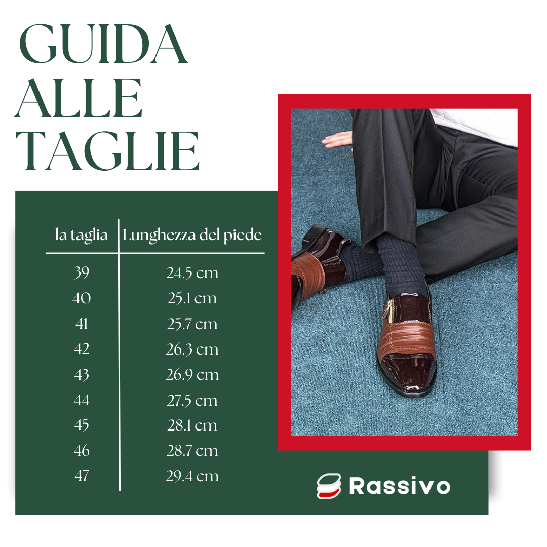 Rassivo Derby Vernice Classic – Eleganza in Sintetico Marrone