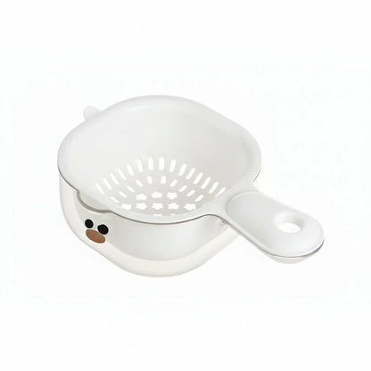 KitchenEase cestello scolante a due livelli - Moderno e pratico per ogni cucina