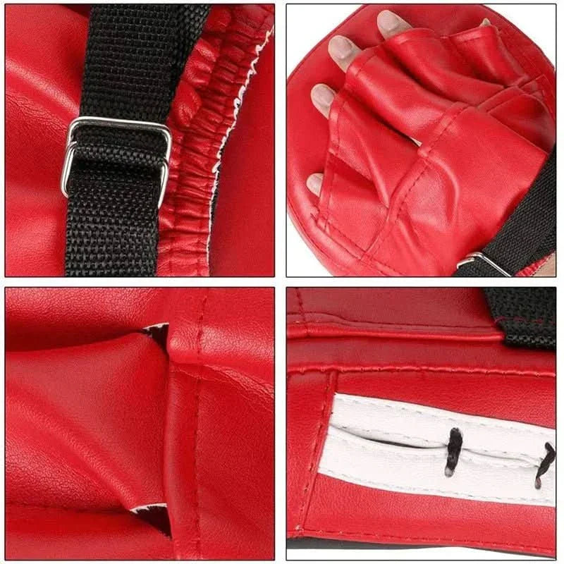 Strikeshield - Parata da boxe curva per l'allenamento delle arti marziali e degli esercizi di pugilato, con assorbimento degli urti