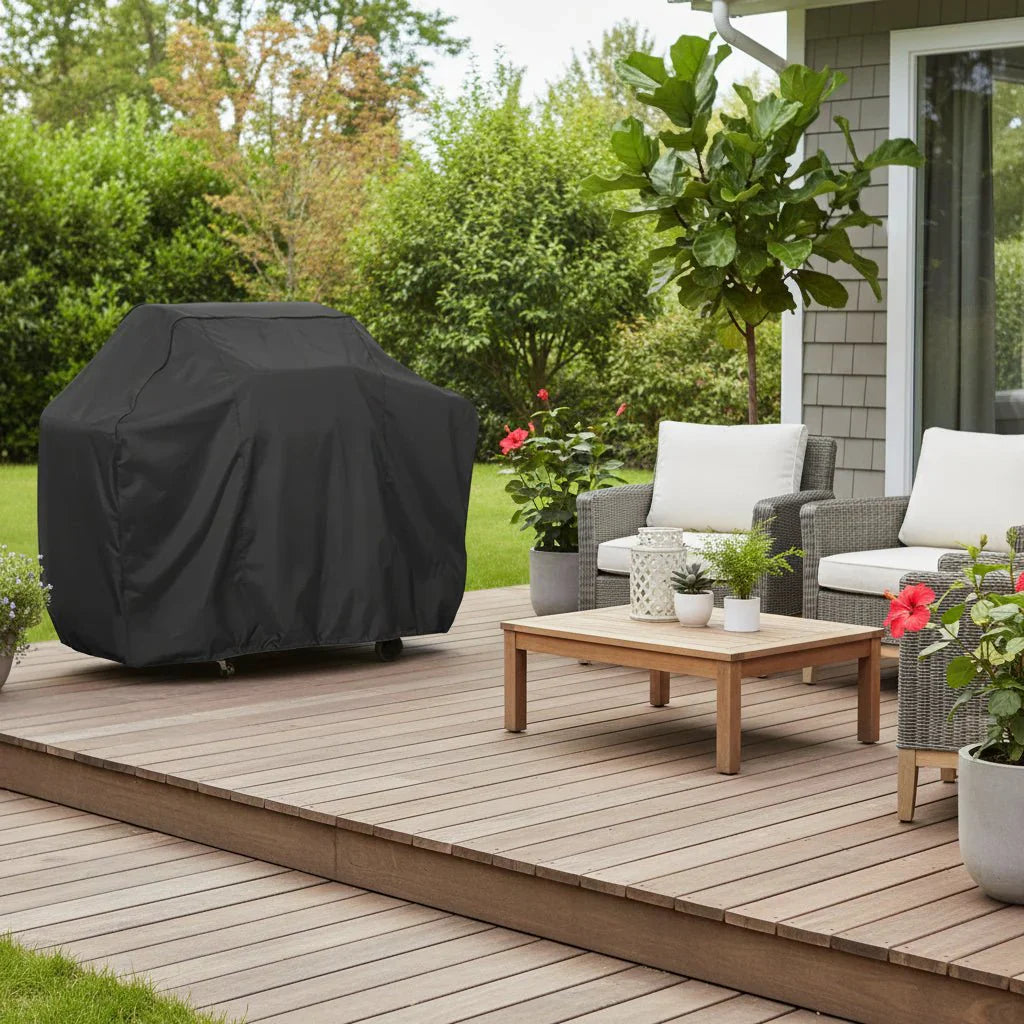 BBQVAULT – Copertura protettiva premium per griglie da barbecue all'aperto