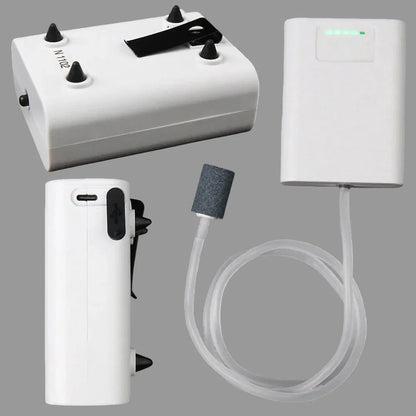 OXYBUBBLE – Pompa ad aria USB portatile per acquari