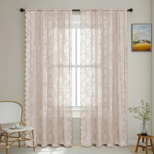 ROSALACE – Tenda romantica in pizzo a rose