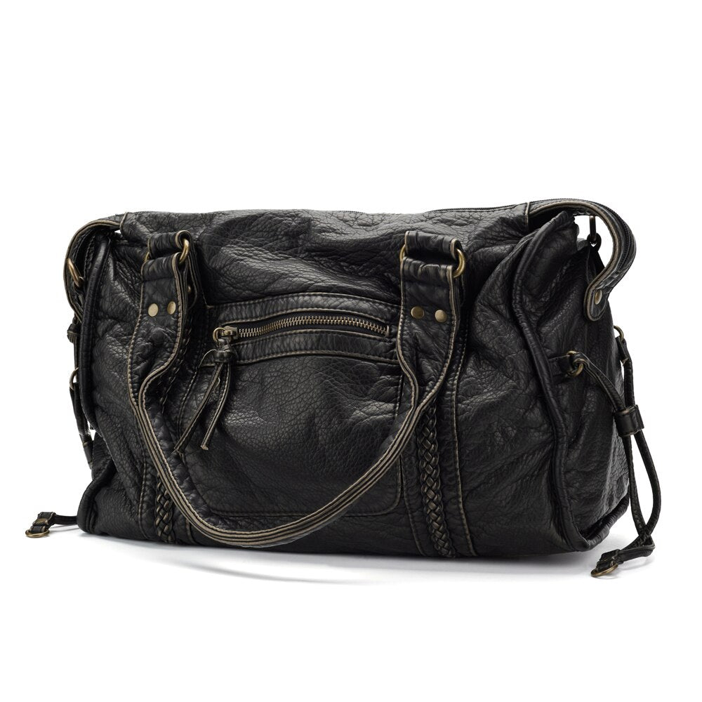 Borsa a Mano Nera per le Lezioni - RACHEL