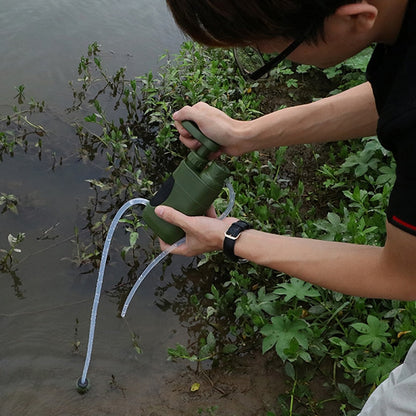 Filtro d'acqua portatile per campeggio | Purificatore per esterni e sopravvivenza