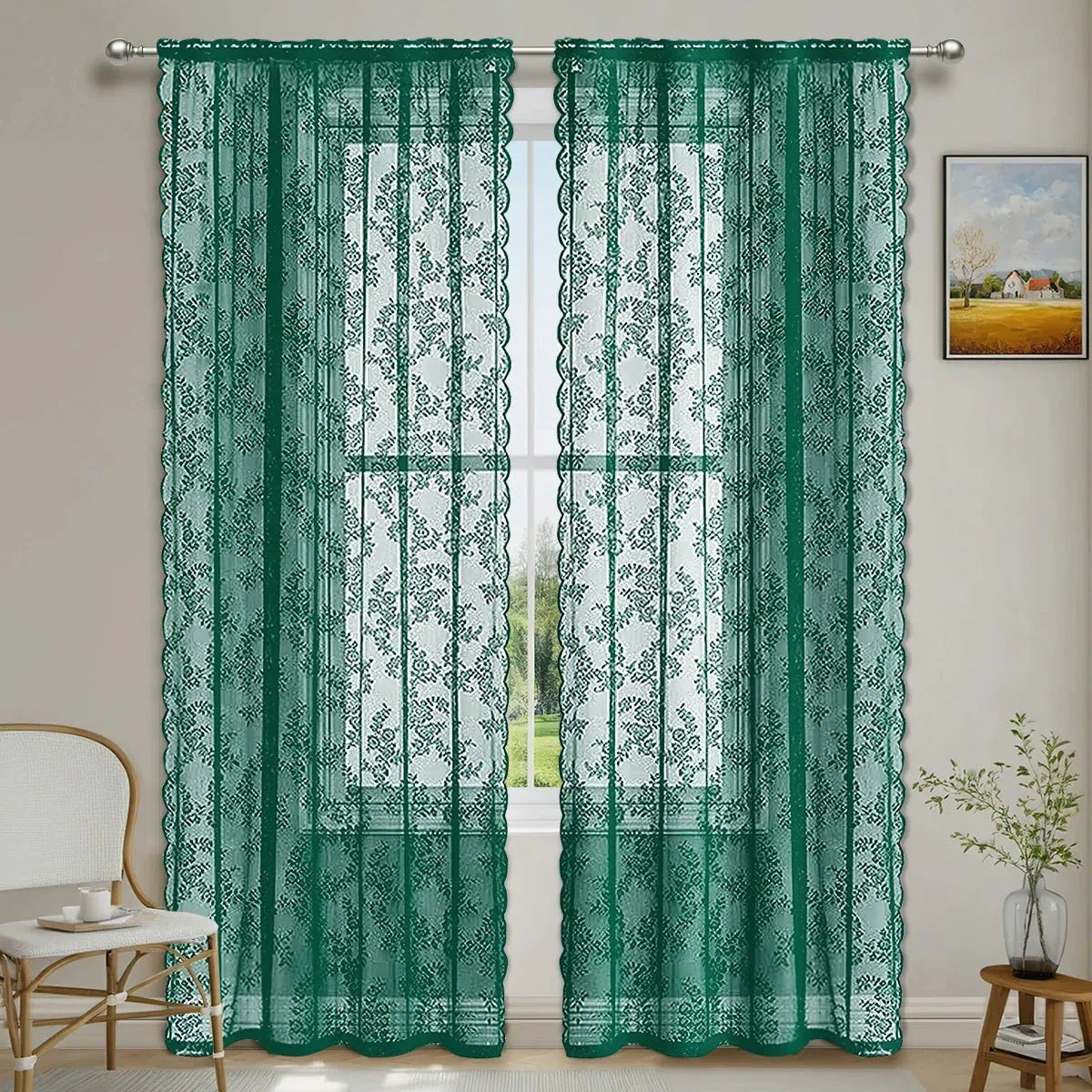 ROSALACE – Tenda romantica in pizzo a rose