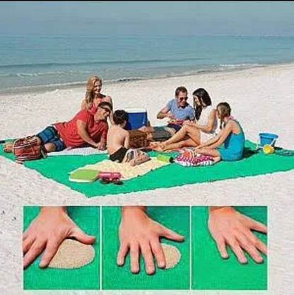 Asciugamano da spiaggia XXL 200 x 200 cm | Senza sabbia e di grandi dimensioni