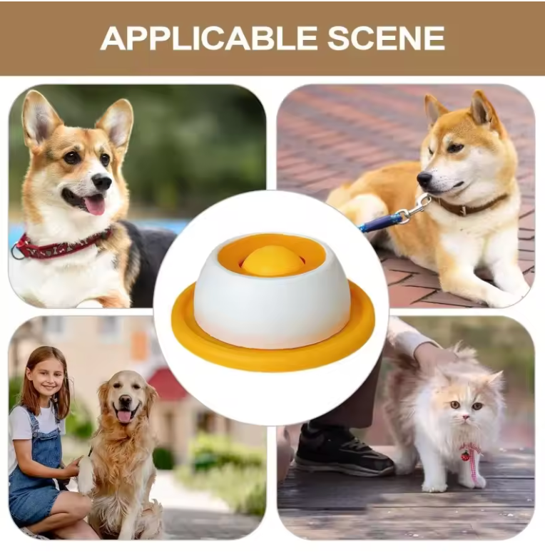 WagBowl Licker™ - Palla da leccare per alimentazione lenta per cani e gatti